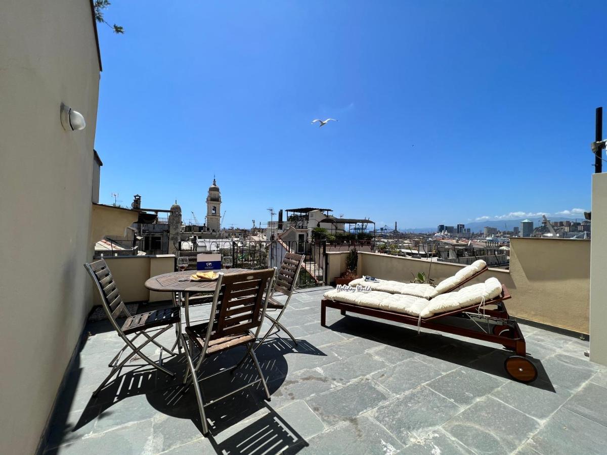 La Terrazza Del Porto Antico By Holiday World Daire Cenova Dış mekan fotoğraf