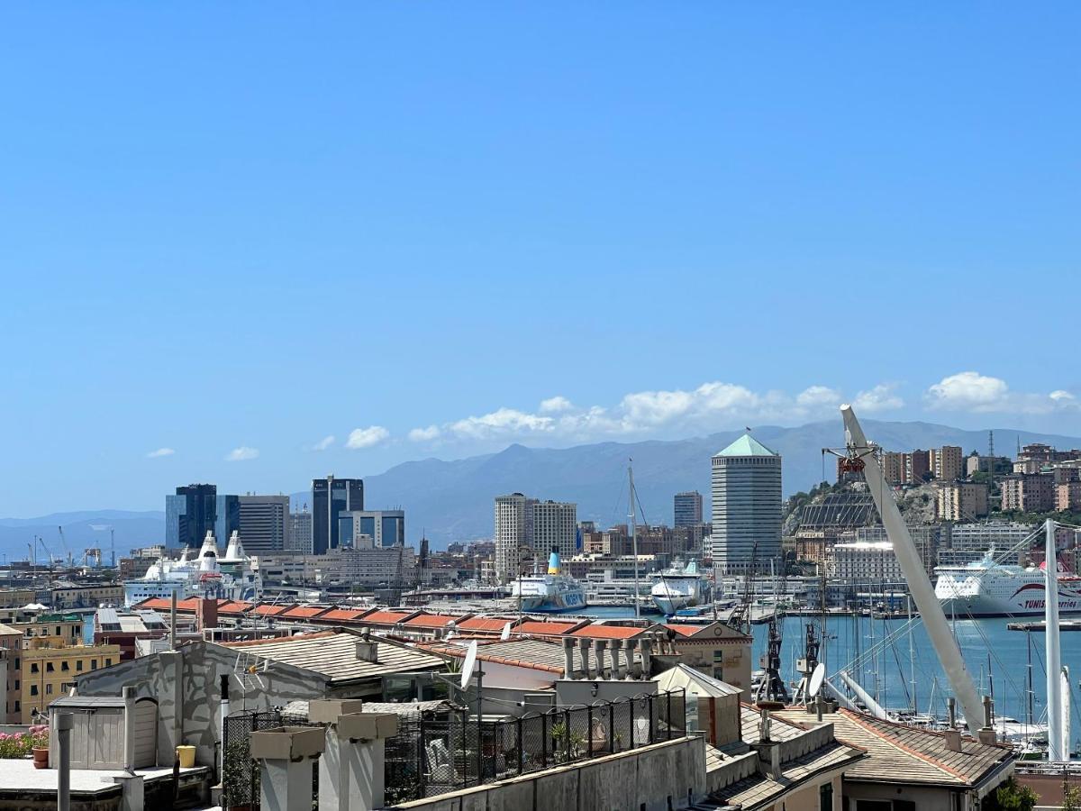 La Terrazza Del Porto Antico By Holiday World Cenova Dış mekan fotoğraf
